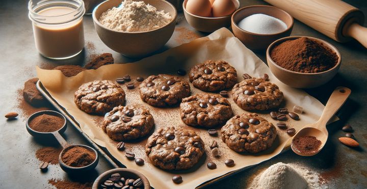 recette cookies énergétiques à la whey et café